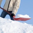 shovelling snow