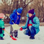 Make Your New Year’s Resolution Spending More Time With Your Family! - Fivestar Landscaping - Snow Shoveling Service Calgary